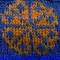 Kit tricot Brynja: bleu + orange
