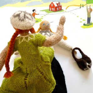 Ensemble lopi en tricot