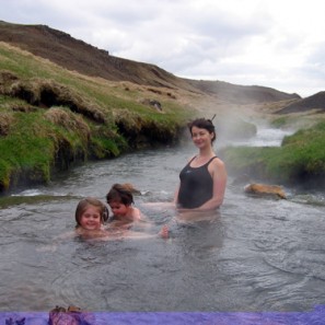 Source d'eau chaude pour notre bain