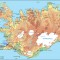 Tricoter dans la nuit magique islandaise: carte