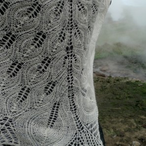 Châle Njal le Brûlé détail