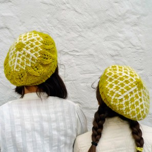 Sólblóm béret islandais en lopi et Heirloom (6)