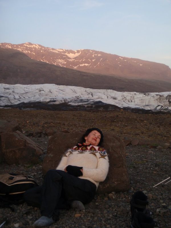 Tricoteuse d'Islande – Hélène Magnússon