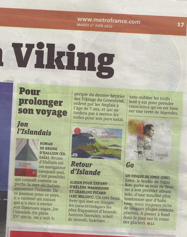 Tricoteuse d'Islande – Hélène Magnússon