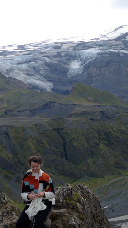 Tricoteuse d'Islande – Hélène Magnússon