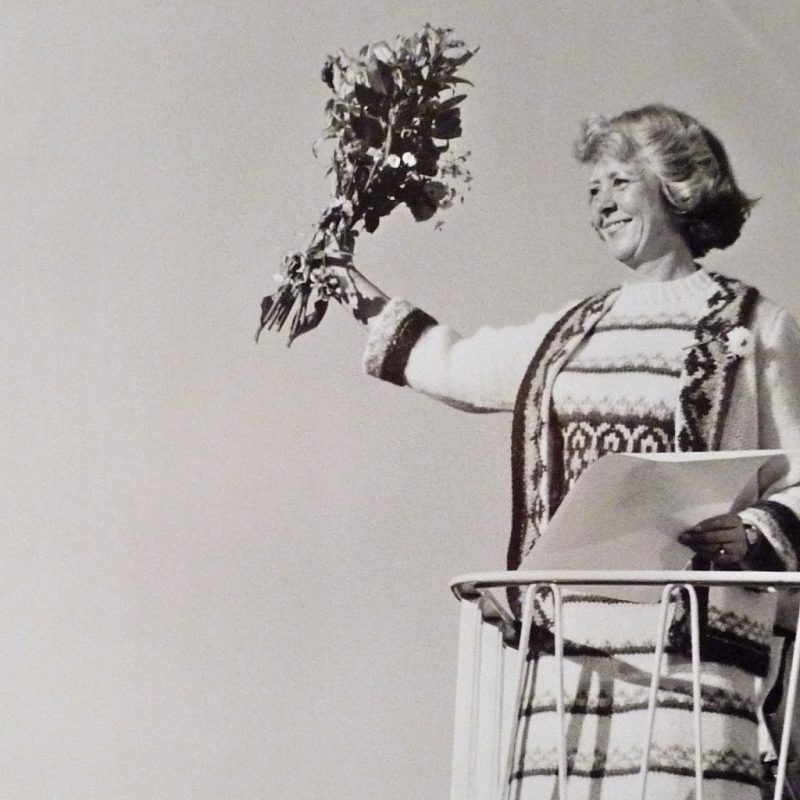 Tricoteuse d'Islande – Hélène Magnússon