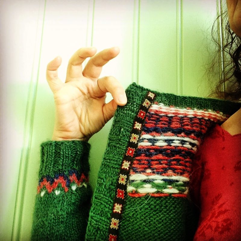 Tricoteuse d'Islande – Hélène Magnússon