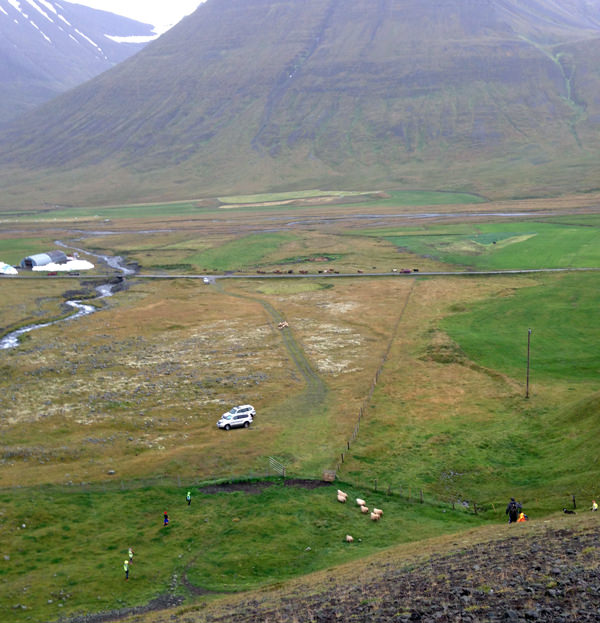 Tricoteuse d'Islande – Hélène Magnússon