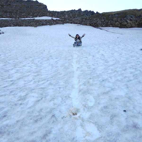 Tricoteuse d'Islande – Hélène Magnússon