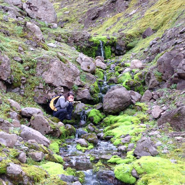 Tricoteuse d'Islande – Hélène Magnússon