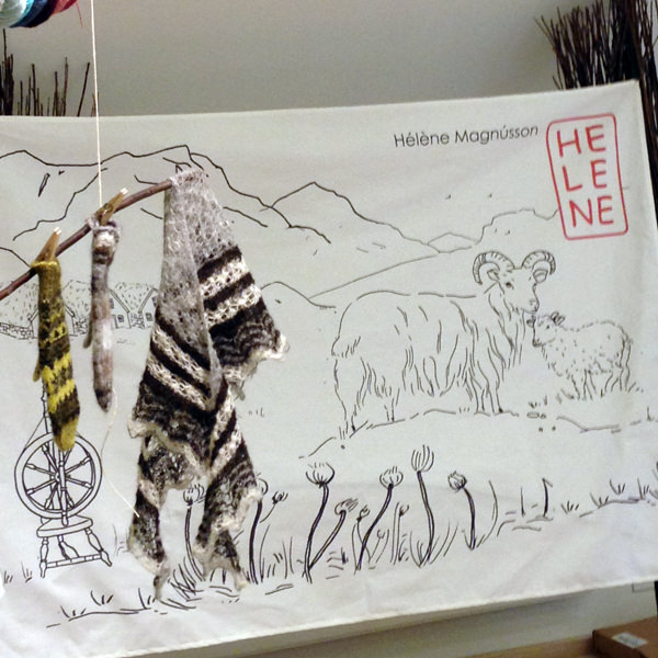 Tricoteuse d'Islande – Hélène Magnússon