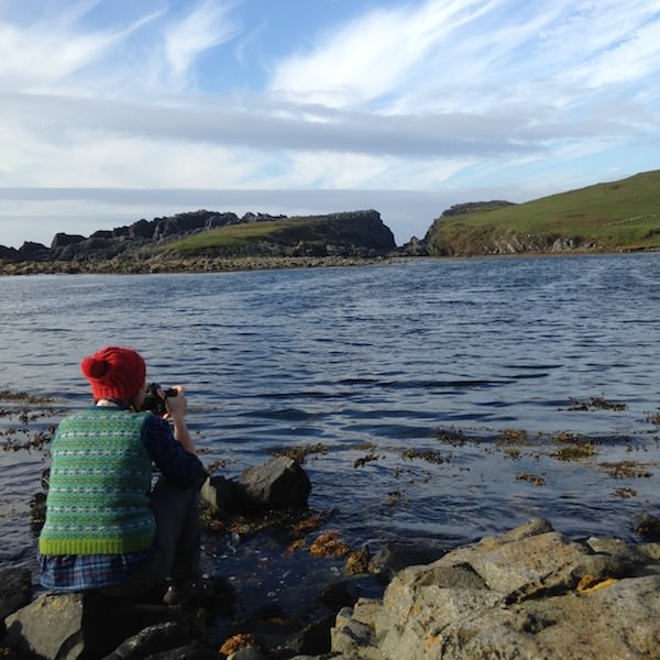 Tricoteuse d'Islande – Hélène Magnússon