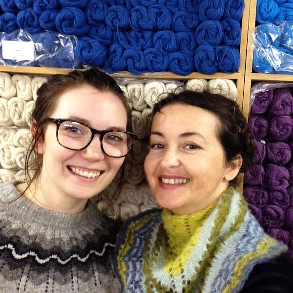 Tricoteuse d'Islande – Hélène Magnússon