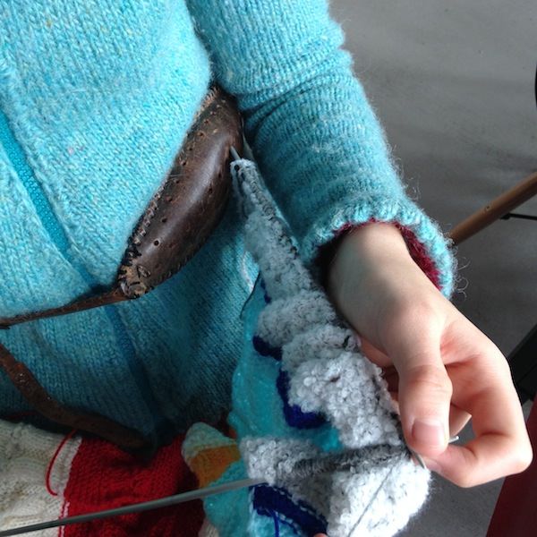 Tricoteuse d'Islande – Hélène Magnússon