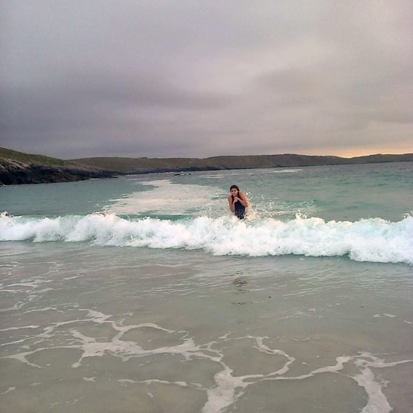 Tricoteuse d'Islande – Hélène Magnússon