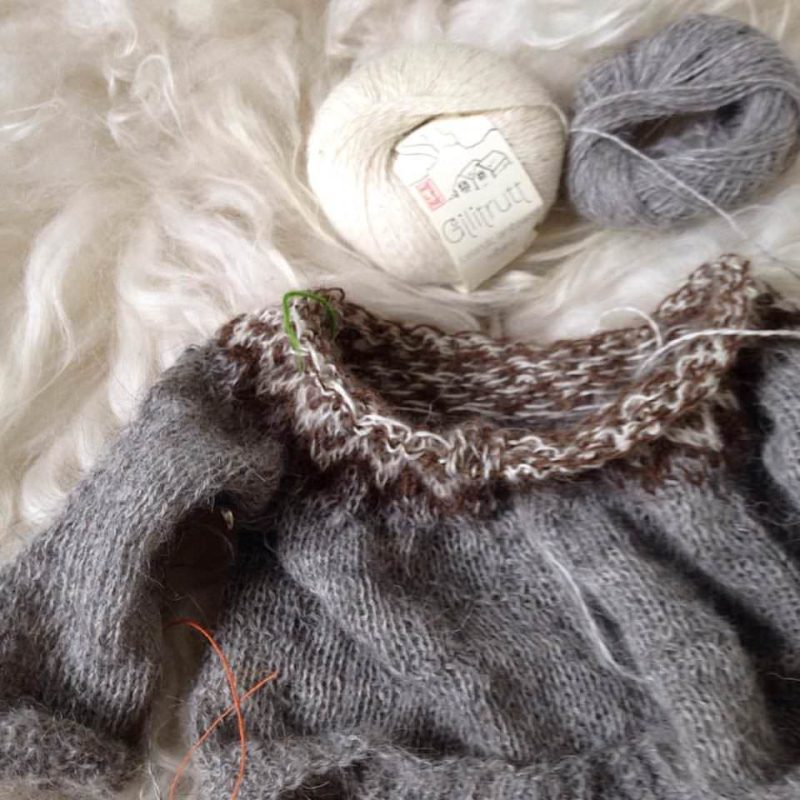 Tricoteuse d'Islande – Hélène Magnússon