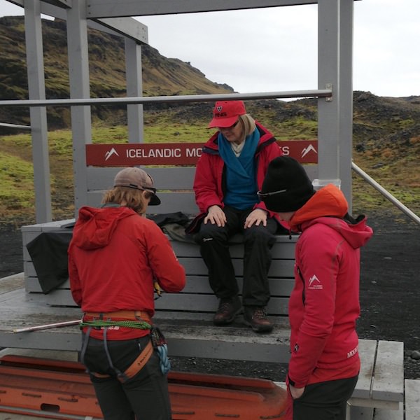 Tricoteuse d'Islande – Hélène Magnússon