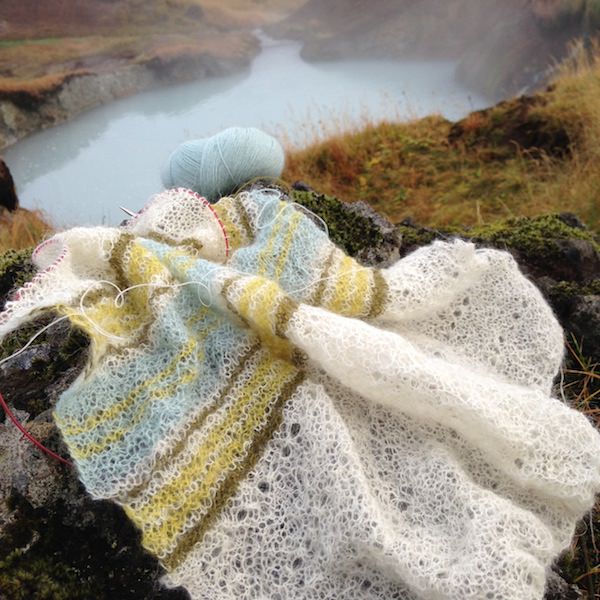 Tricoteuse d'Islande – Hélène Magnússon