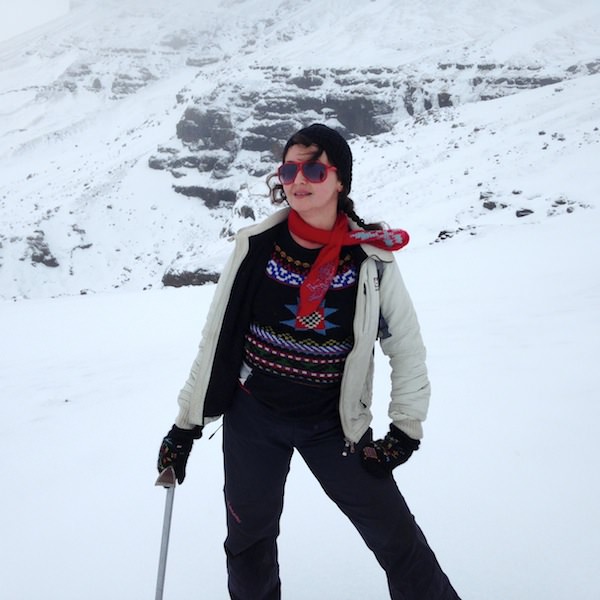 Tricoteuse d'Islande – Hélène Magnússon