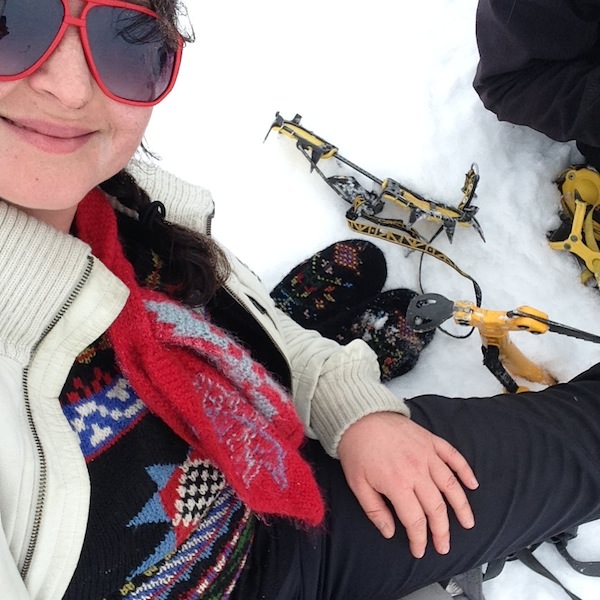 Tricoteuse d'Islande – Hélène Magnússon