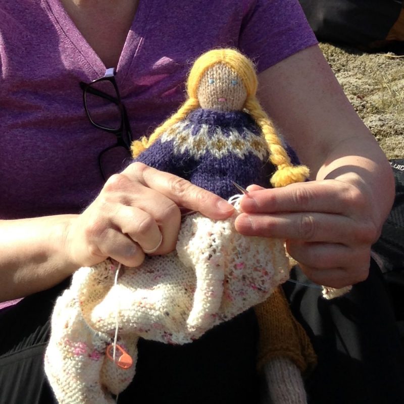 Tricoteuse d'Islande – Hélène Magnússon