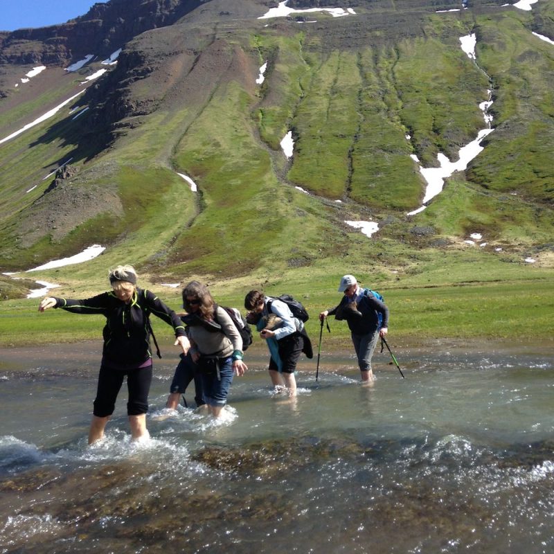 Tricoteuse d'Islande – Hélène Magnússon
