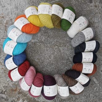 Love Story Einband, 100% pure laine d’agneau islandais, fil dentelle doux et très fin, 1 brin
