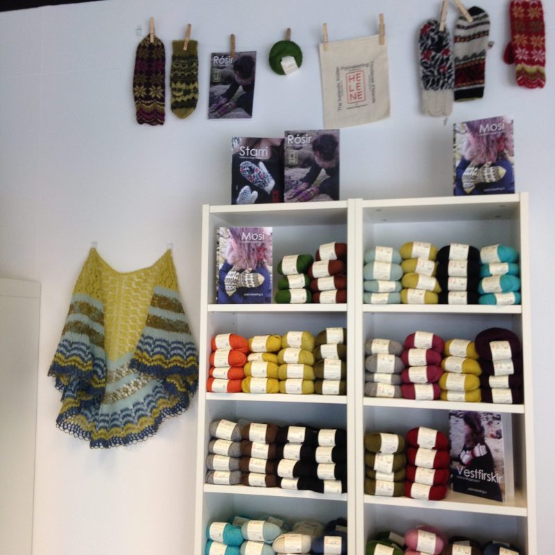 Tricoteuse d'Islande – Hélène Magnússon