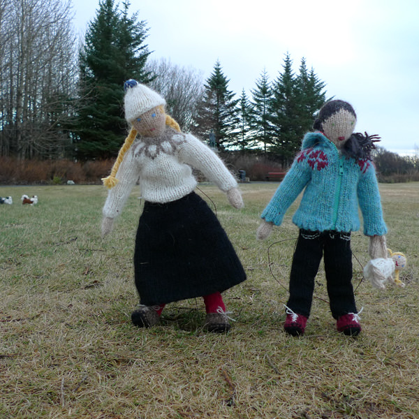 Tricoteuse d'Islande – Hélène Magnússon