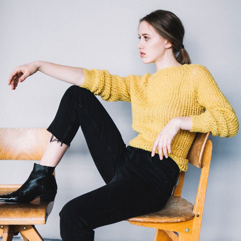 Tricoteuse d'Islande – Hélène Magnússon