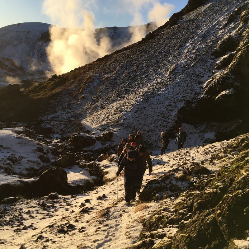 Tricoteuse d'Islande – Hélène Magnússon