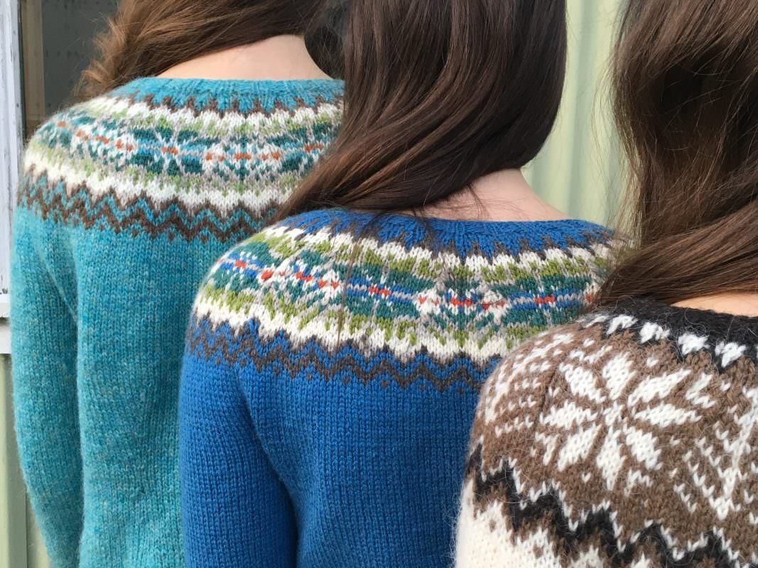 Tricoteuse d'Islande – Hélène Magnússon