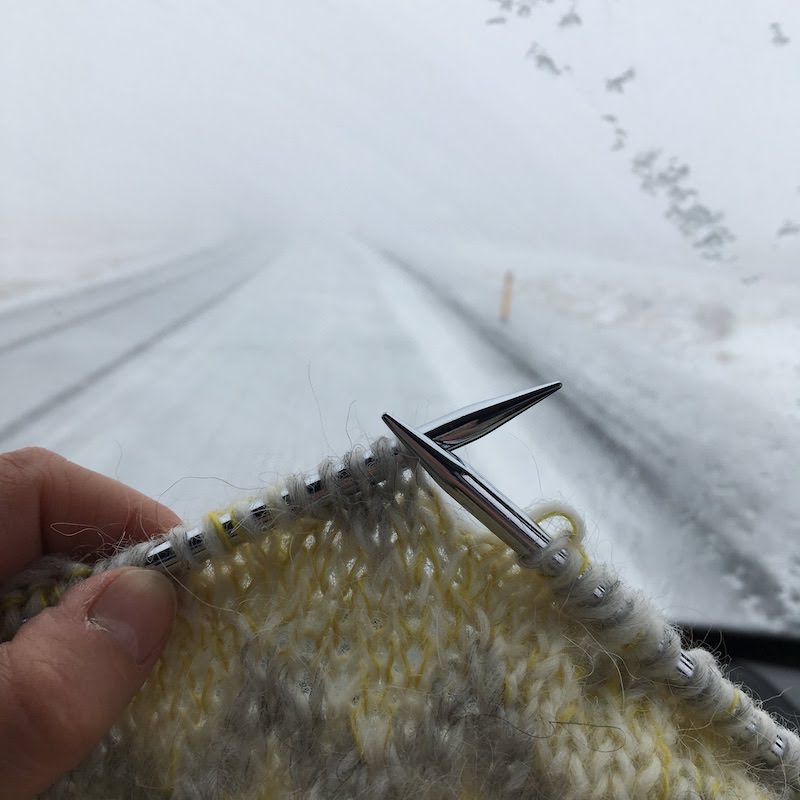 Tricoteuse d'Islande – Hélène Magnússon