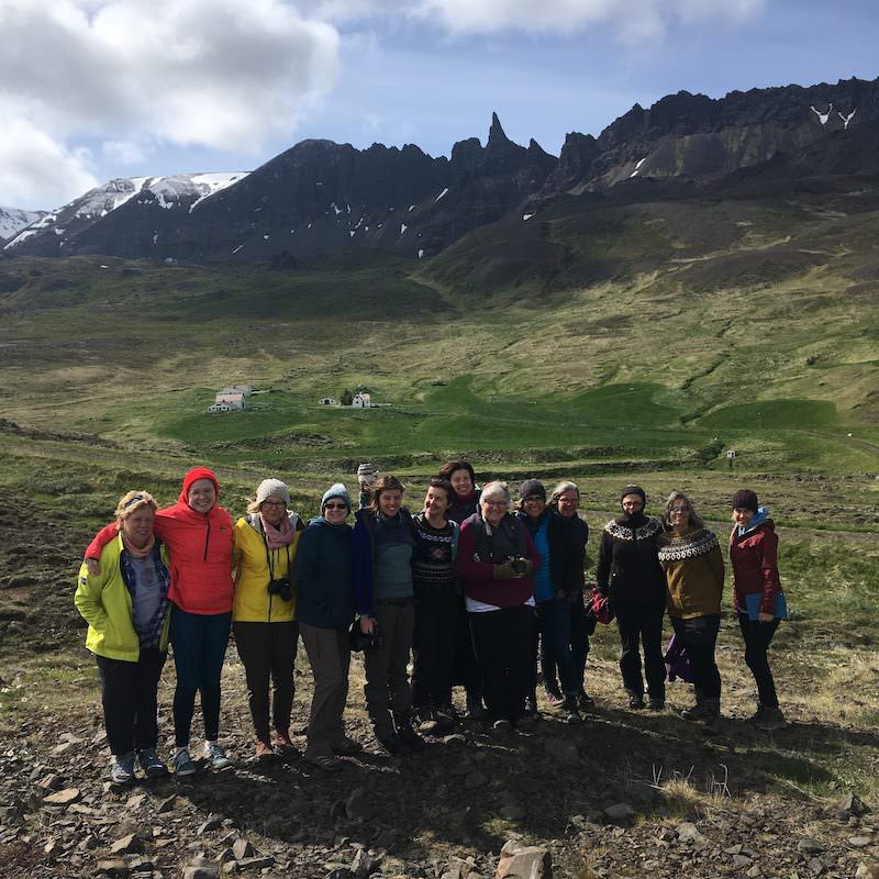 Tricoteuse d'Islande – Hélène Magnússon