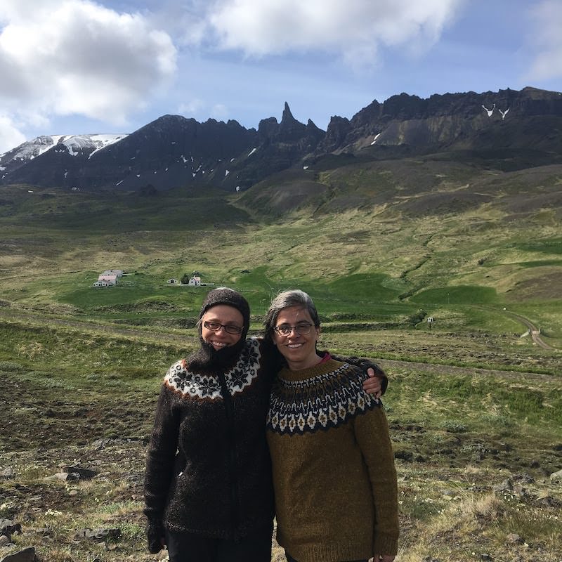 Tricoteuse d'Islande – Hélène Magnússon