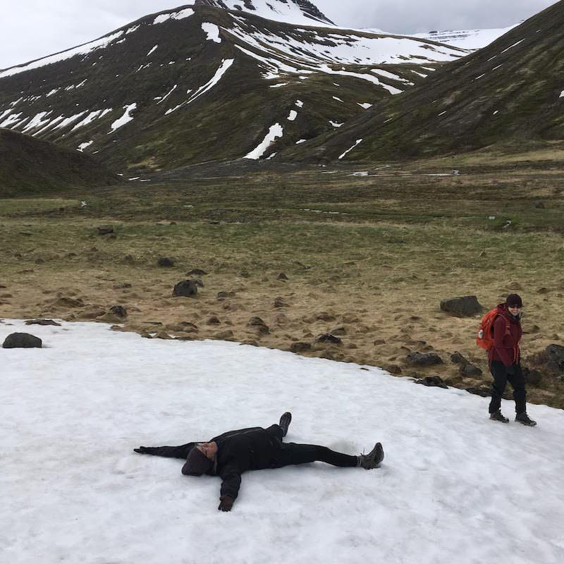 Tricoteuse d'Islande – Hélène Magnússon