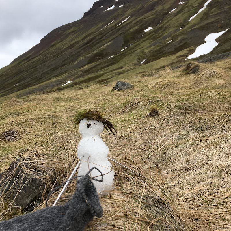 Tricoteuse d'Islande – Hélène Magnússon