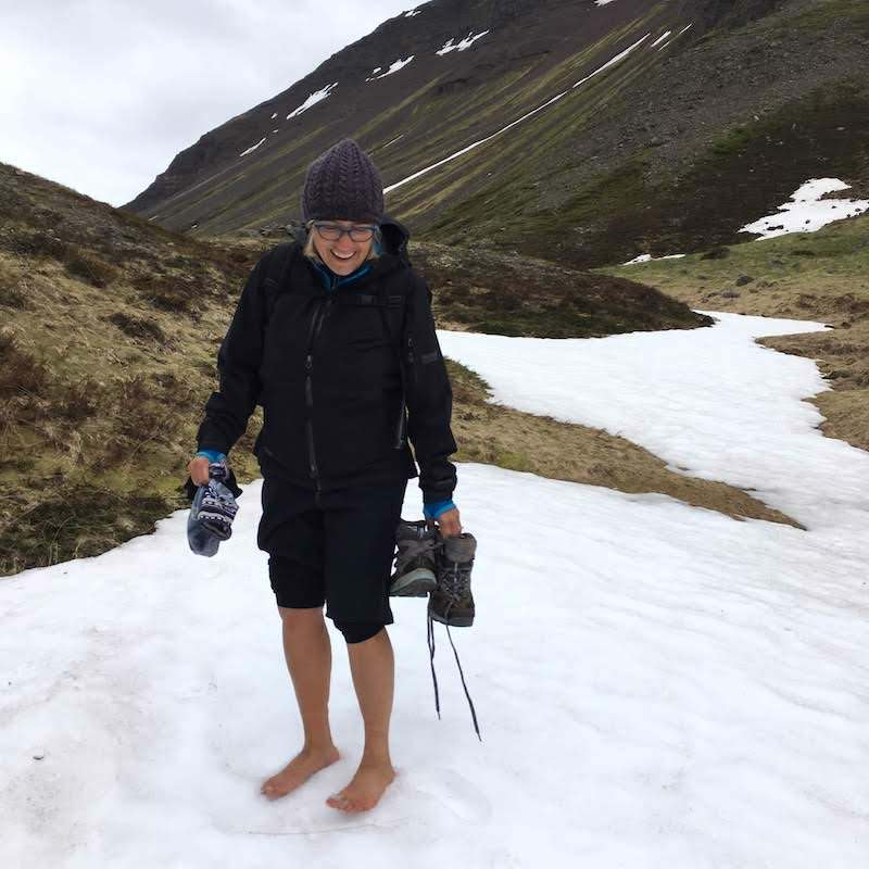 Tricoteuse d'Islande – Hélène Magnússon