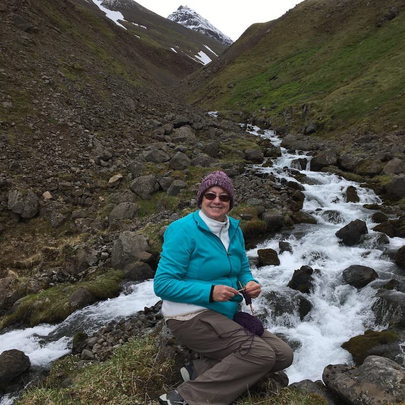 Tricoteuse d'Islande – Hélène Magnússon