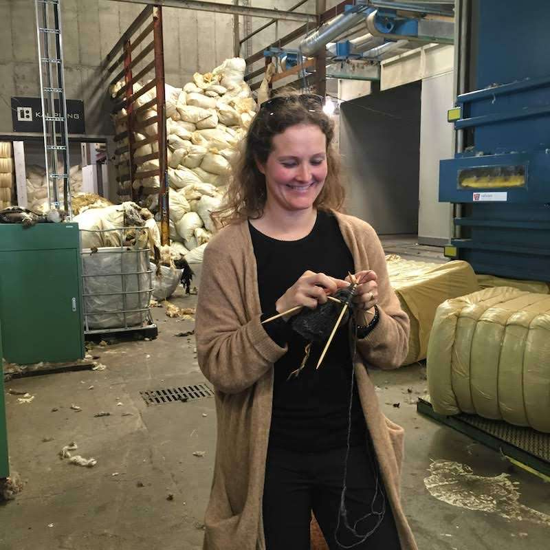 Tricoteuse d'Islande – Hélène Magnússon