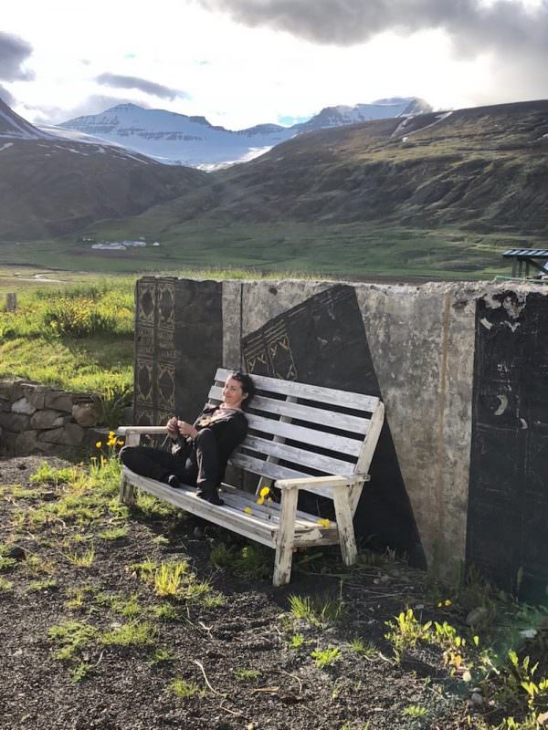 Tricoteuse d'Islande – Hélène Magnússon