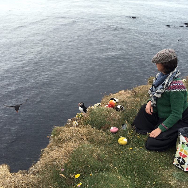 Tricoteuse d'Islande – Hélène Magnússon