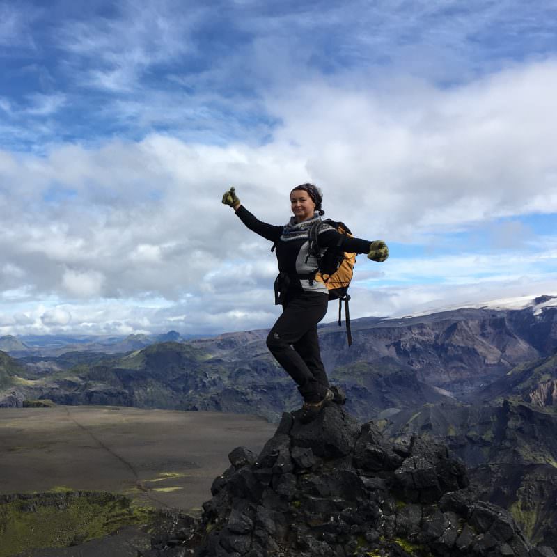 Tricoteuse d'Islande – Hélène Magnússon
