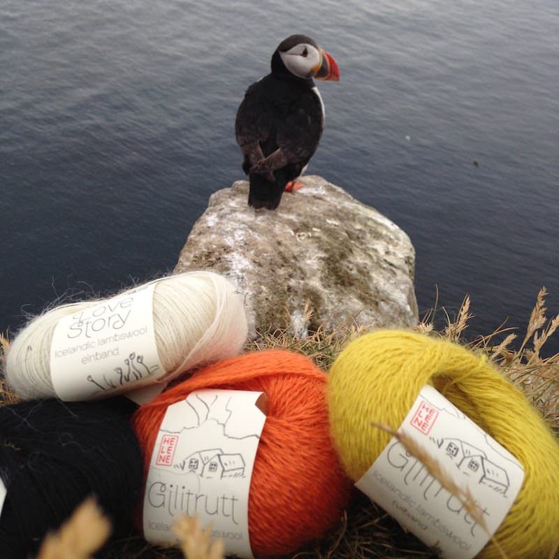 Tricoteuse d'Islande – Hélène Magnússon