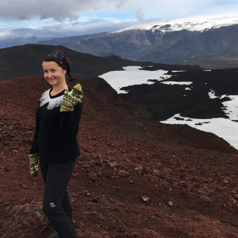 Tricoteuse d'Islande – Hélène Magnússon