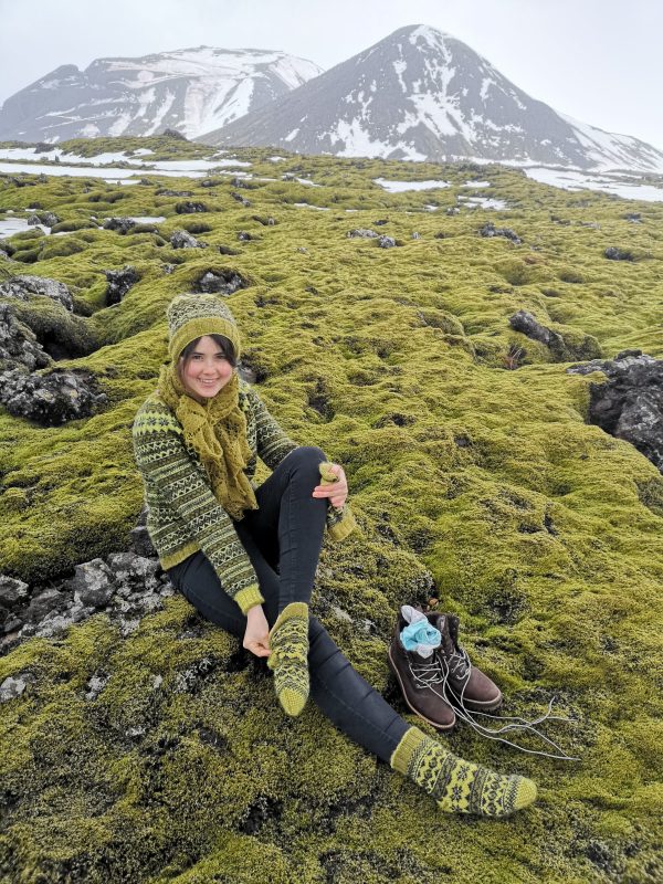 Tricoteuse d'Islande – Hélène Magnússon