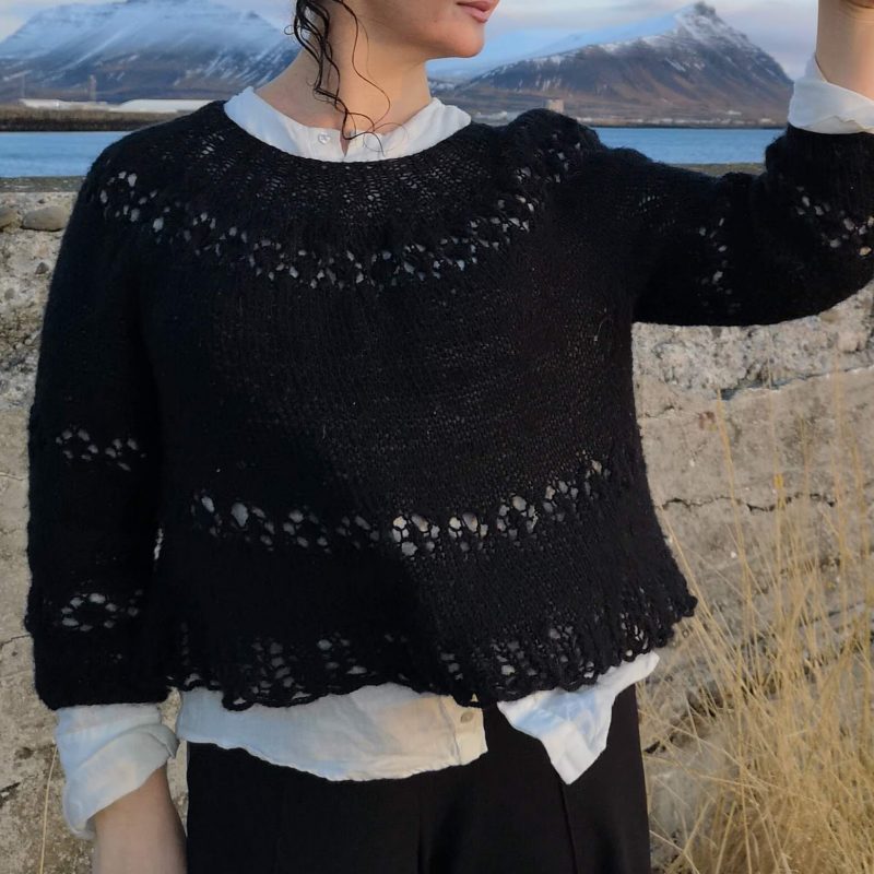 Tricoteuse d'Islande – Hélène Magnússon