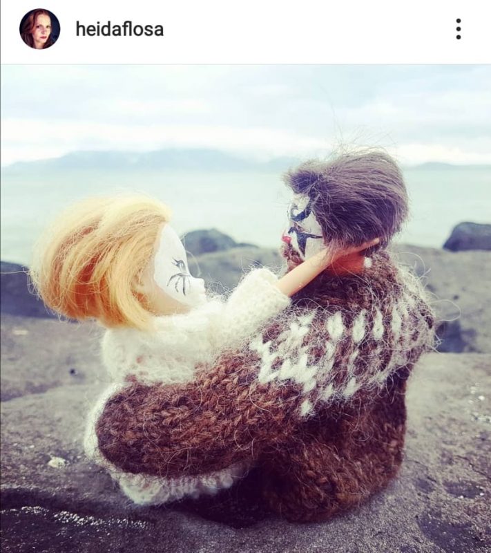 Tricoteuse d'Islande – Hélène Magnússon
