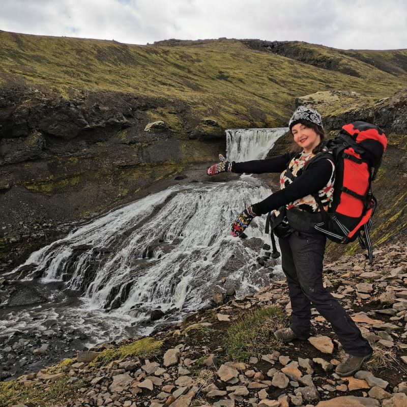 Tricoteuse d'Islande – Hélène Magnússon