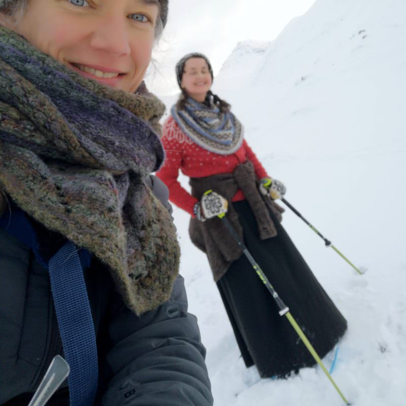 Tricoteuse d'Islande – Hélène Magnússon